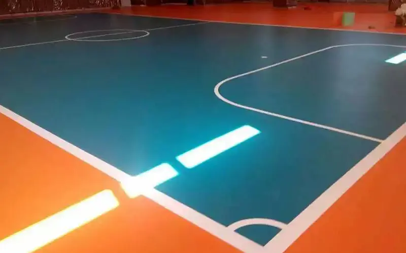 pvc futsal flooring