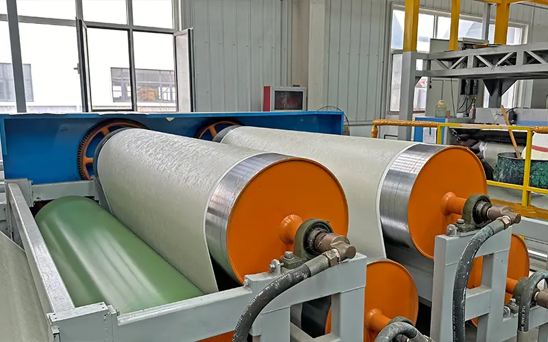 PVC flooring process