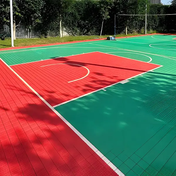 basketball court tiles
