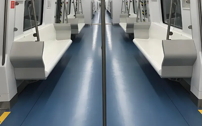 High-traffic flooring vinyl