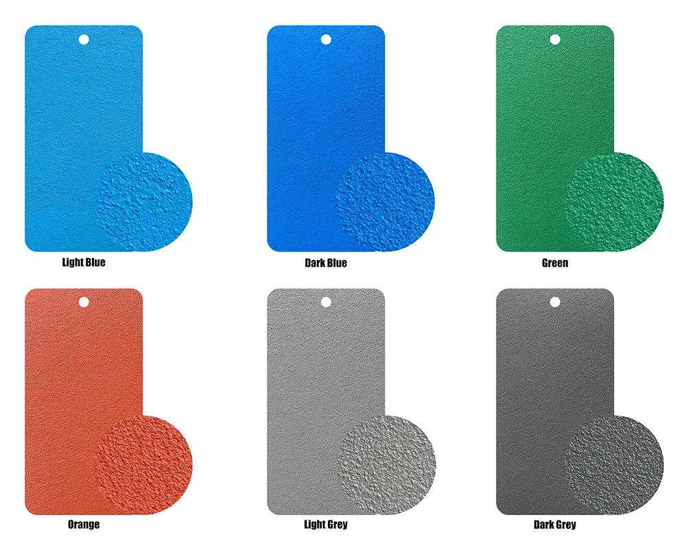 Custom acrylic pickleball surface color