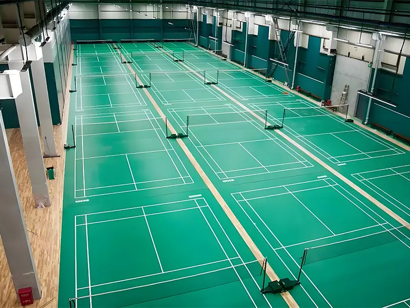 badminton court base
