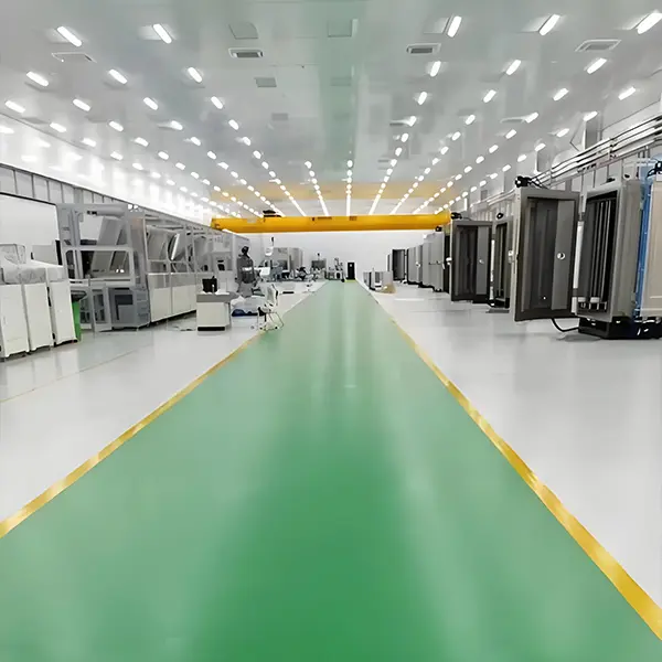 Industrial vinyl flooring