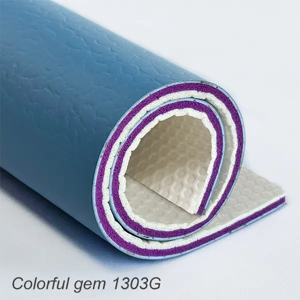 vinyl sports flooring gem surface