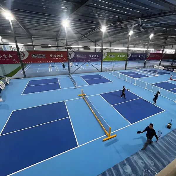 indoor pickleball matting