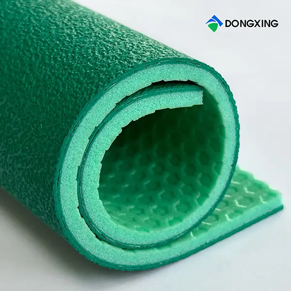 pvc badmnton mat for hardwood court