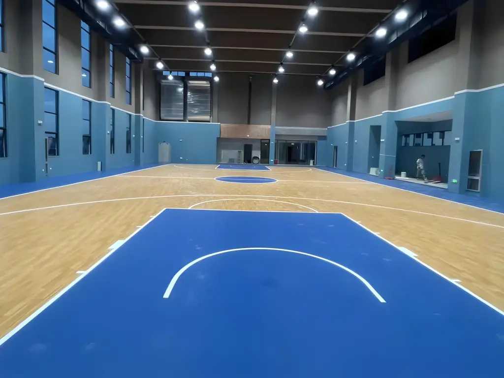 indoor pvc basketball court