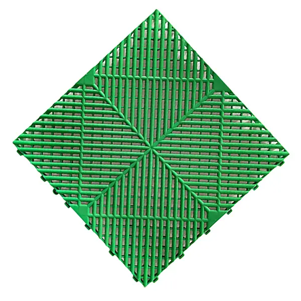 Garage flooring green