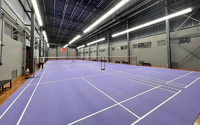 pvc roll for badminton court