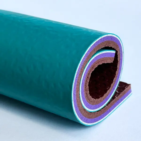 Volleyball flooring material