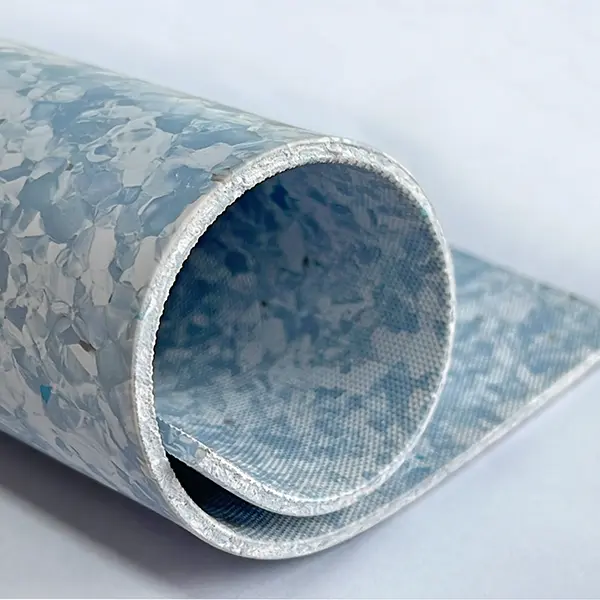 Heavy-duty homogeneous vinyl roll