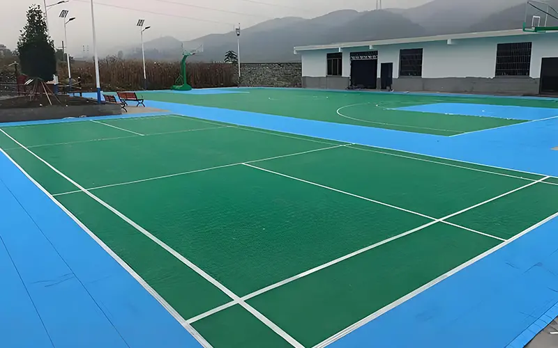 badminton court tiles
