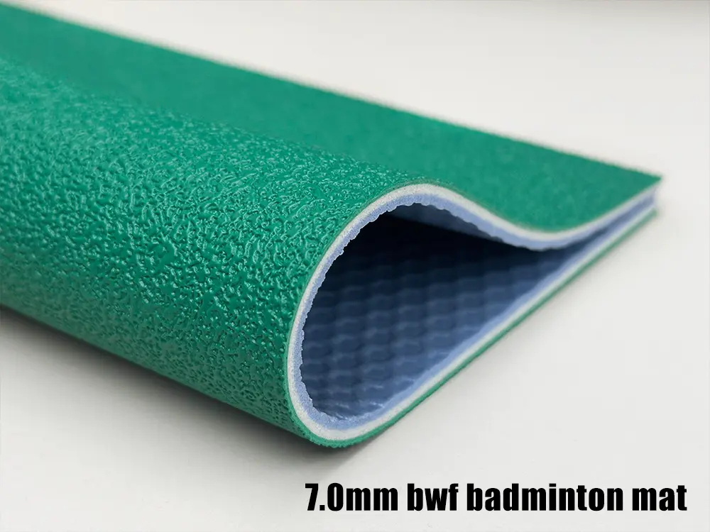 bwf approved badminton court mat