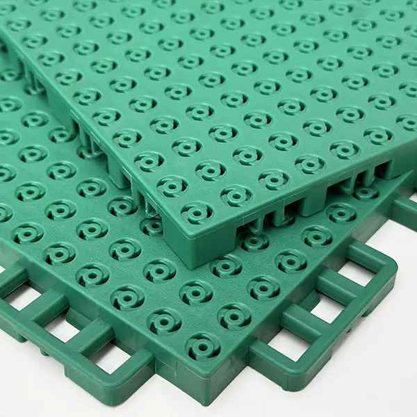 pickleball court tiles detail
