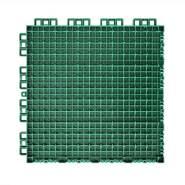 pickleball court tiles back