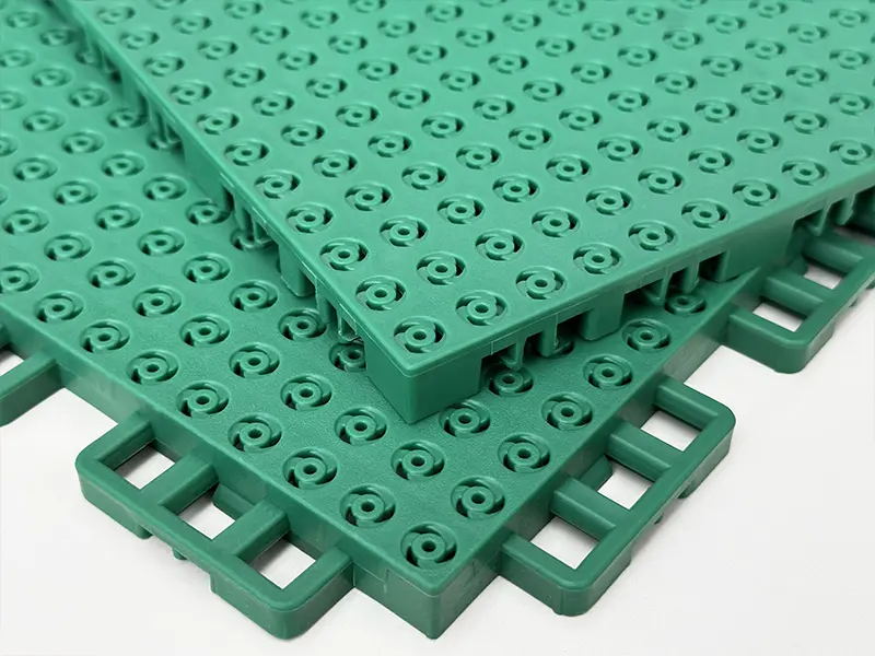 outdoor pickleball court tiles