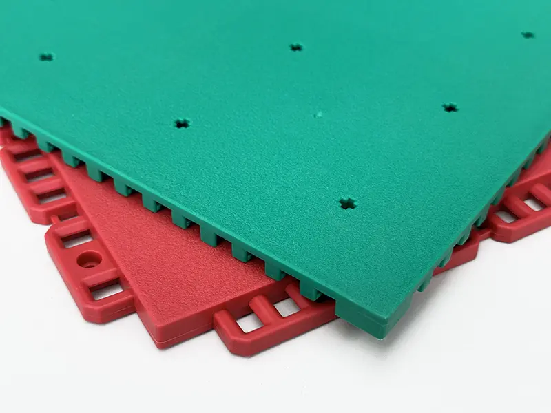 Modular Tiles for Pickleball Court