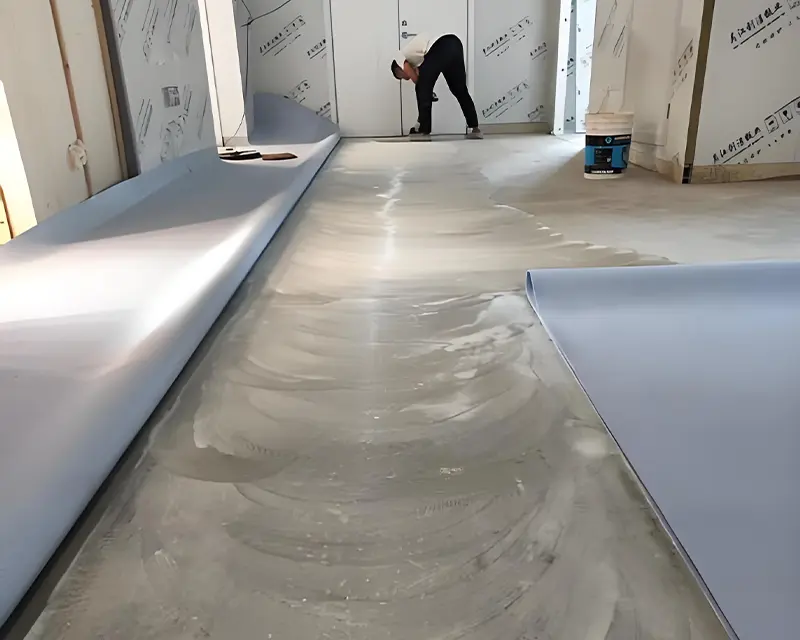 vinyl flooring installation