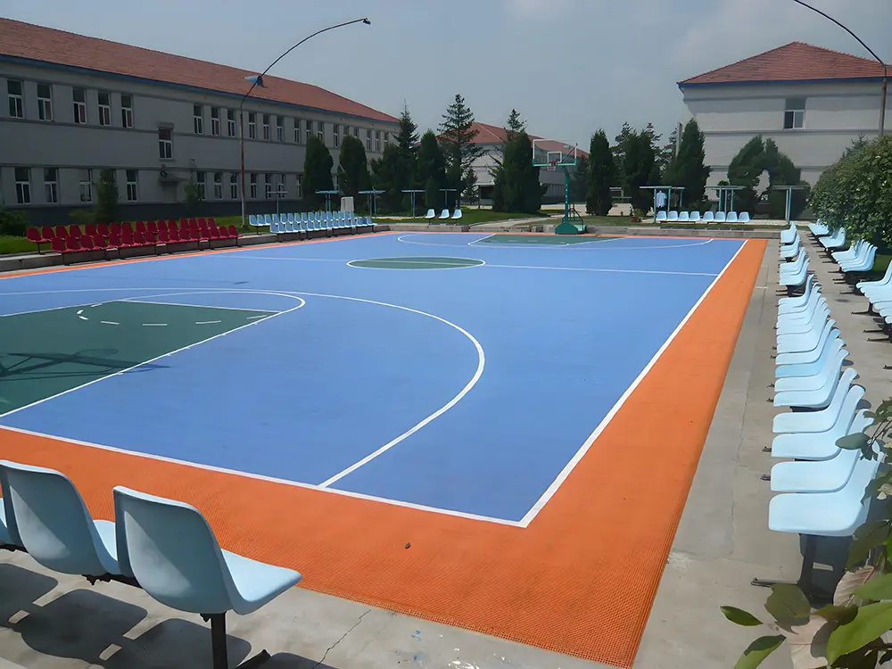 interlocking sports flooring tiles