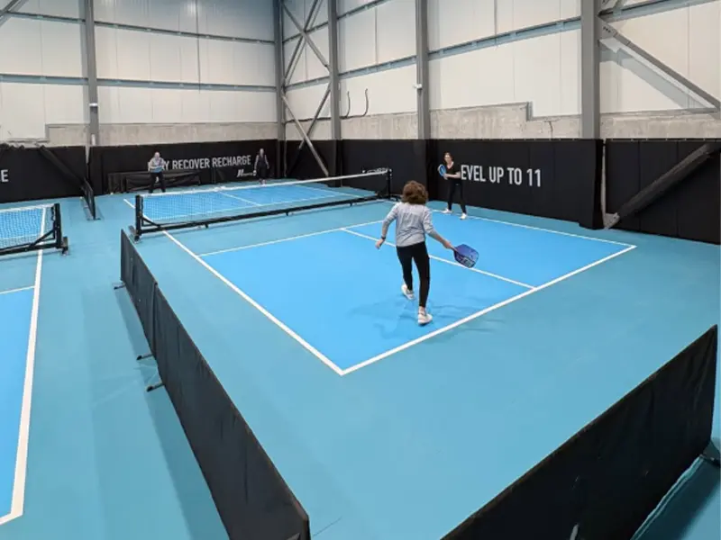 Canada 11 sports social club indoor pickleball flooring