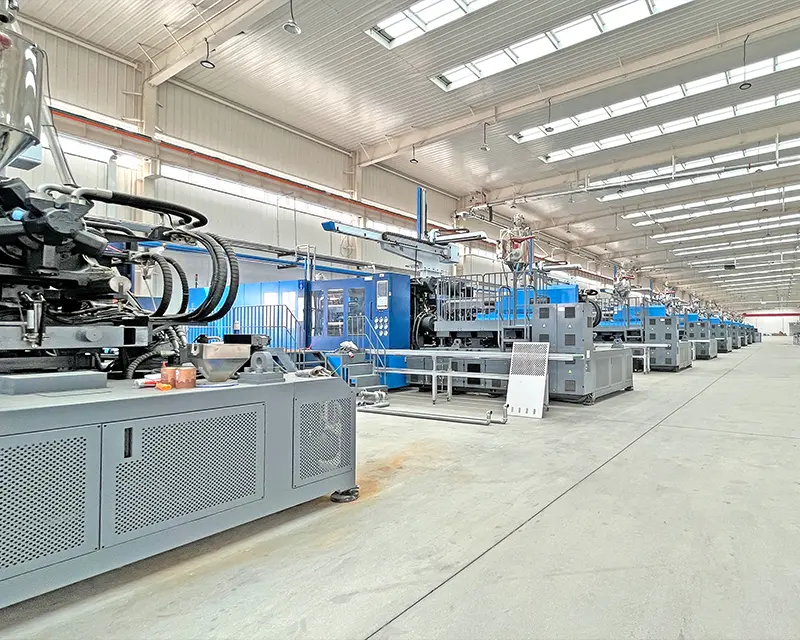 Dongxing spliced ​​flooring injection molding equipment production line
