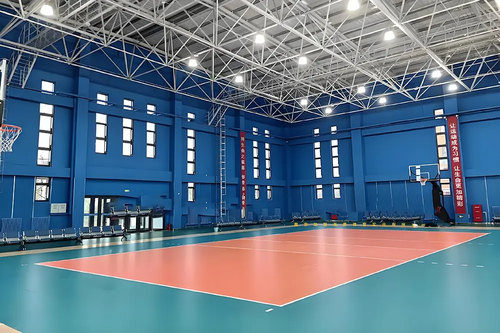 pvc surface for volleyball court