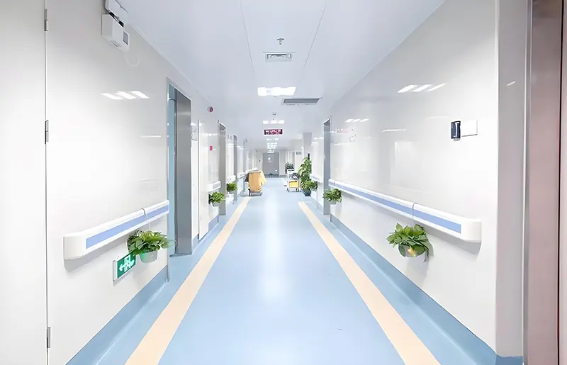Vinyl flooring for nursing homes