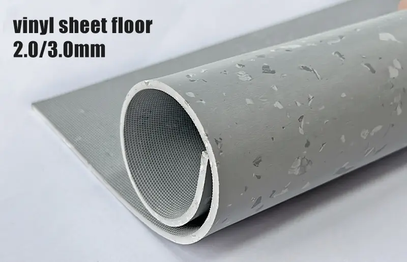 vinyl sheet flooring material