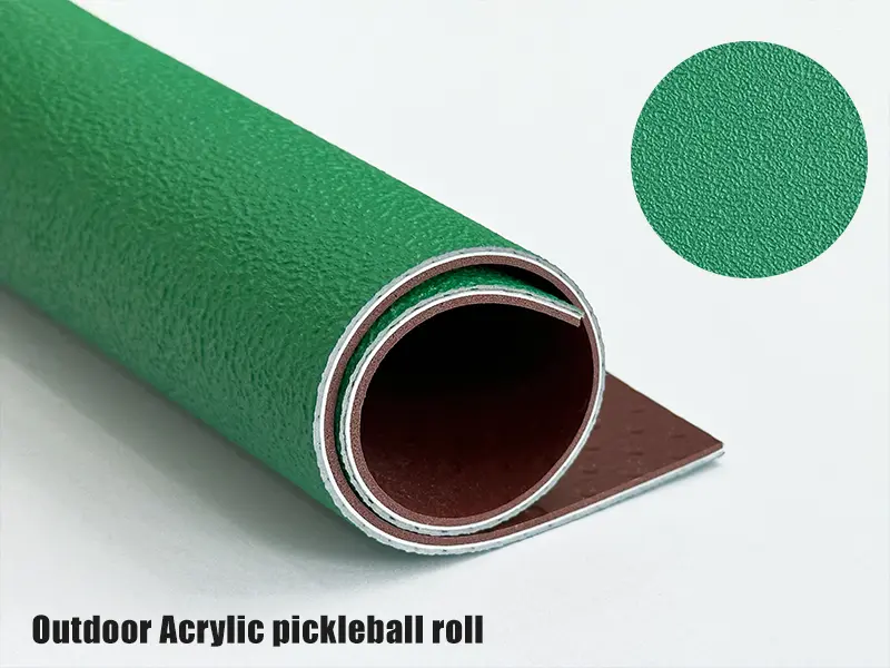roll out pickleblall floor mat