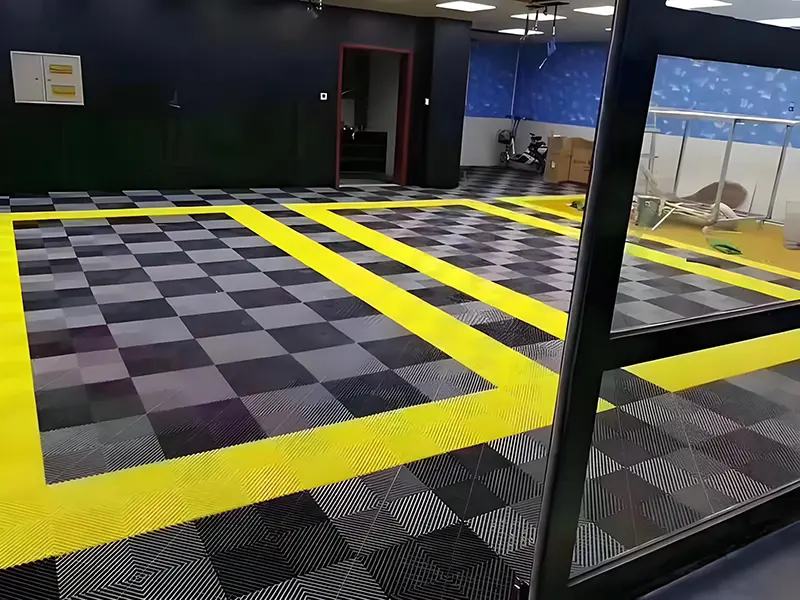 garage flooring tiles interlocking