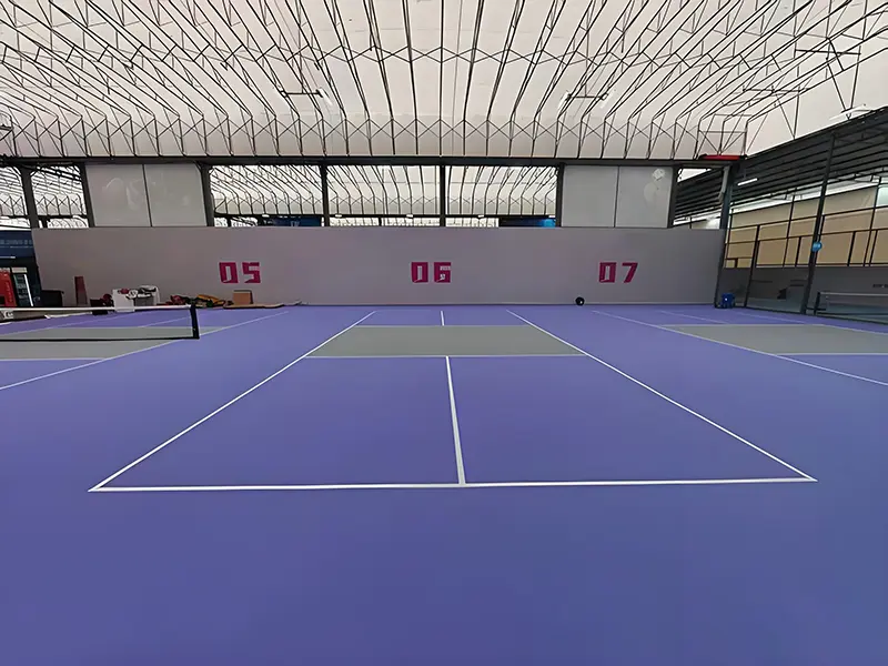 pvc portable pickleball flooring