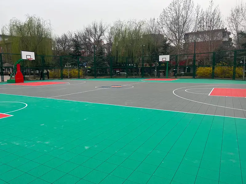 modular sport court